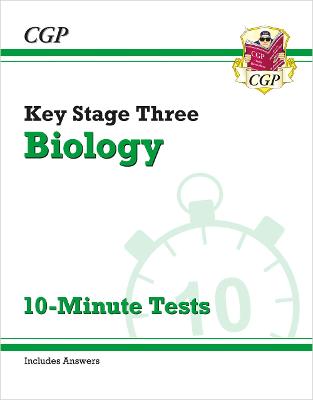 Book cover for KS3 Biology 10-Minute Tests (with answers)