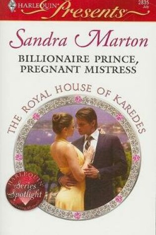 Cover of Billionaire Prince, Pregnant Mistress