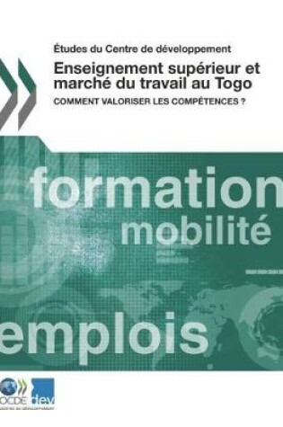 Cover of �tudes Du Centre de D�veloppement Enseignement Sup�rieur Et March� Du Travail Au Togo Comment Valoriser Les Comp�tences ?