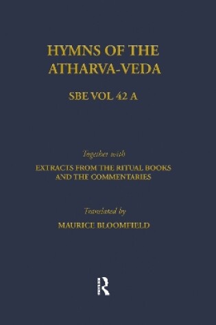 Cover of Hymns of the Atharva-Veda