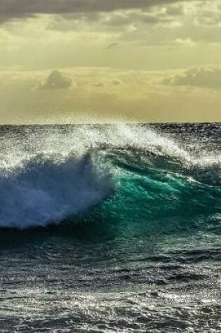 Cover of Smashing Waves On The Ocean Notebook