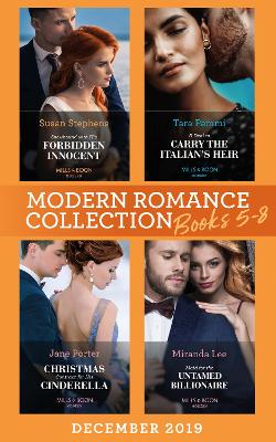 Book cover for Modern Romance December 2019 Books 5-8