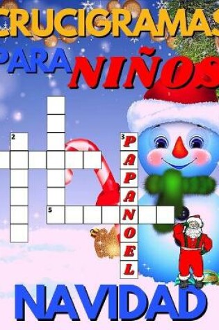 Cover of Crucigramas Para Ninos De Navidad