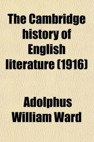 Cover of The Cambridge History of English Literature; The Nineteenth Century. III