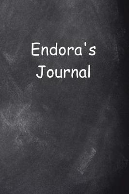 Cover of Endora Personalized Name Journal Custom Name Gift Idea Endora