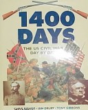 Book cover for 1400 Days Us Civil War Day by Day