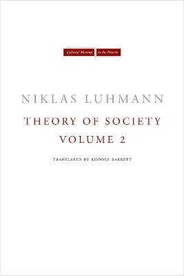 Cover of Theory of Society, Volume 2