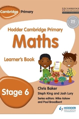 Cover of Hodder Cambridge Primary Maths Learner's Book 6