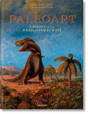 Book cover for Paleoart. Visions of the Prehistoric Past