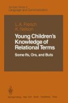 Book cover for Young Children’s Knowledge of Relational Terms