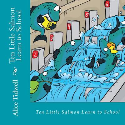 Book cover for Ten Little Salmon Learn to School