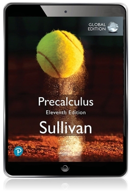 Book cover for Pearson eText for Precalculus, Global Edition