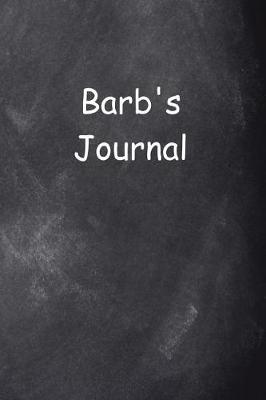 Book cover for Barb Personalized Name Journal Custom Name Gift Idea Barb