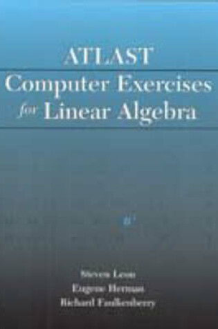 Cover of Atlast Computer Exercises for Linear Algebra