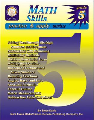 Cover of Math Skills, Grade 5