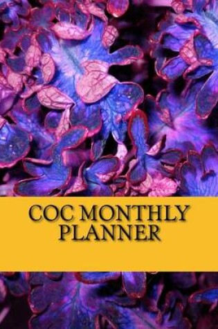 Cover of CoC Monthly Planner