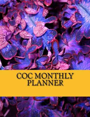 Book cover for CoC Monthly Planner