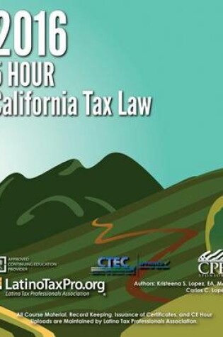 Cover of 2016 5 Hour California Tax Law