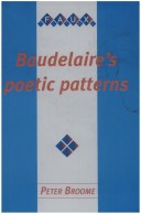 Book cover for Baudelaire's Poetic Patterns