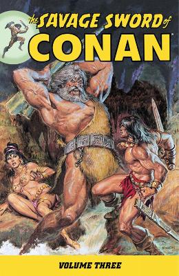 Book cover for Savage Sword Of Conan Volume 3