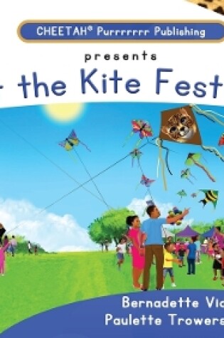 Cover of C-DER (Cheetah decodable & early readers) Set3, book25. At the kite festival