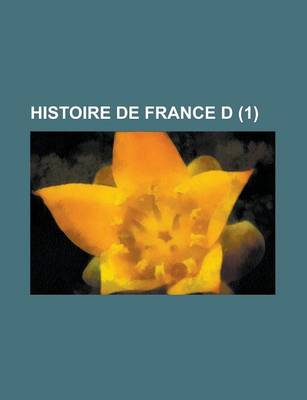 Book cover for Histoire de France D (1 )