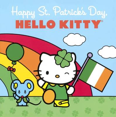 Book cover for Happy St. Patrick's Day, Hello Kitty