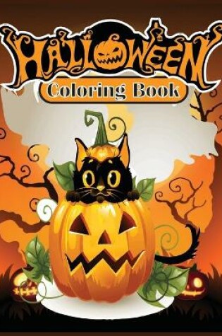 Cover of Halloween Coloring Book