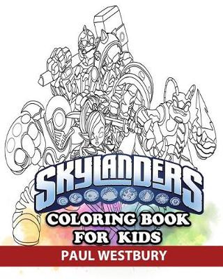 Book cover for Skylanders Coloring Book for Kids