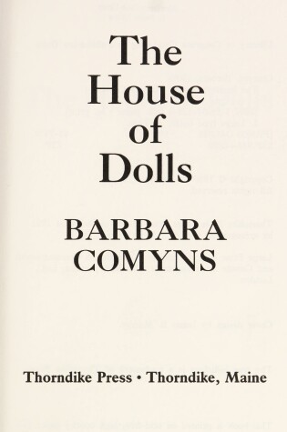 Cover of House of Dolls