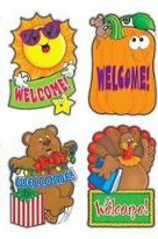 Cover of 12 Welcome Signs Bulletin Board