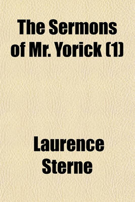 Book cover for The Sermons of Mr. Yorick (Volume 1)