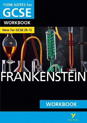 Book cover for Frankenstein York Notes GCSE English Literature Workbook - for 2025, 2026 exams