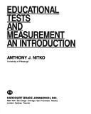 Book cover for Educational Tests and Measurements