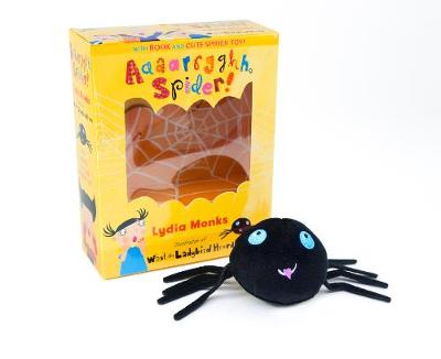 Book cover for Aaaarrgghh Spider! Book and Toy