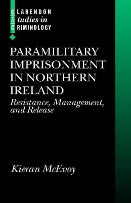 Book cover for Paramilitary Imprisonment in Northern Ireland