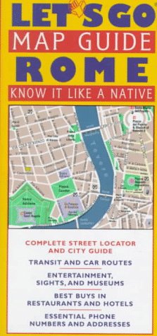 Cover of Let's Go Rome Map Guide