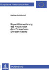 Book cover for Kapazitaetserweiterung Des Netzes Nach Dem Erneuerbare-Energien-Gesetz