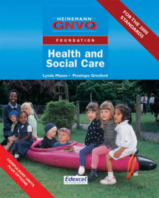 Book cover for Foundation GNVQ Health and Social Care Student Book with Options