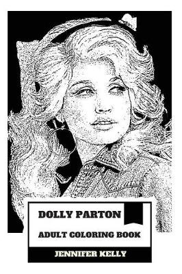 Cover of Dolly Parton Adult Coloring Book