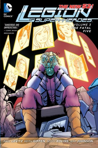 Cover of Legion of Super-Heroes Vol. 3: The Fatal Five (The New 52)