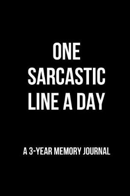 Book cover for One Sarcastic Line a Day