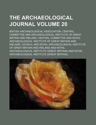 Book cover for The Archaeological Journal Volume 20