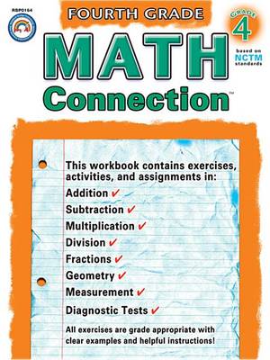 Book cover for Math Connection, Grade 4