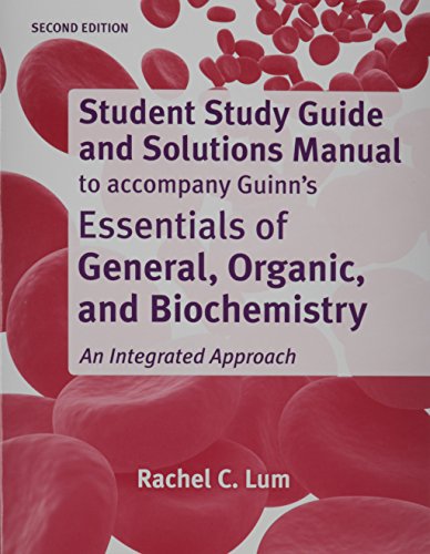 Book cover for Study Guide and Solutions Manual for Essentials of General, Organic, and Biochemistry