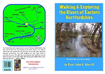 Book cover for walking and exploring the rivers if eastern hertfordshire