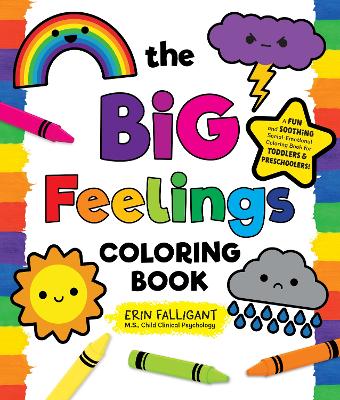 Book cover for The Big Feelings Coloring Book