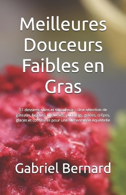 Book cover for Meilleures Douceurs Faibles en Gras