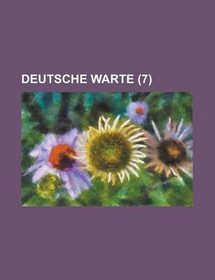 Book cover for Deutsche Warte (7)