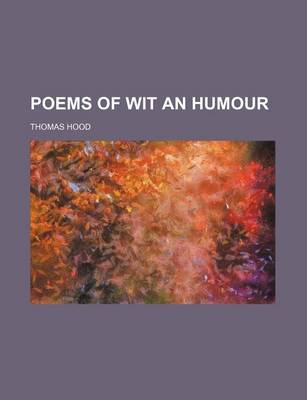 Book cover for Poems of Wit an Humour